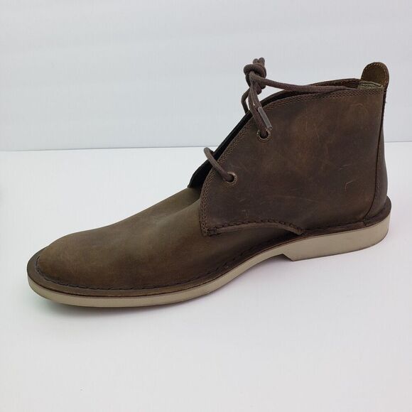 Sperry Top Sider Mens Size 8.5 Brown Leather Formal Chukka Boots STS14653 main image 9
